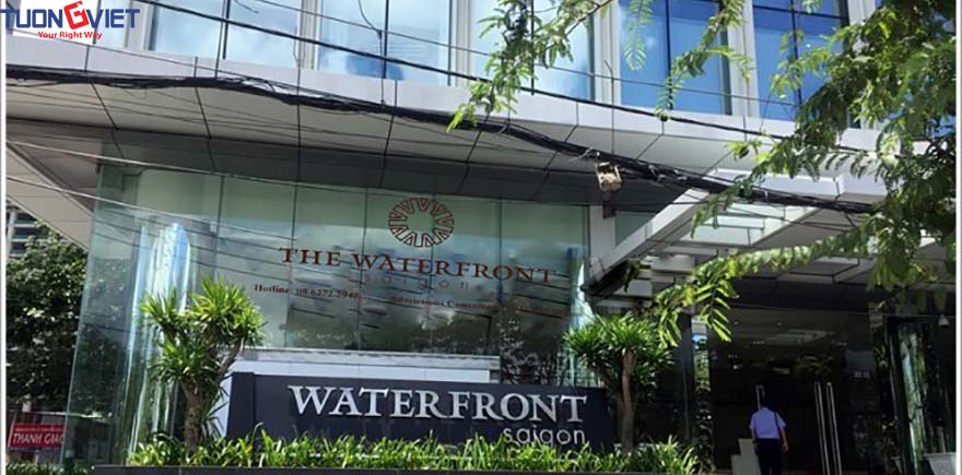 The waterfront Saigon